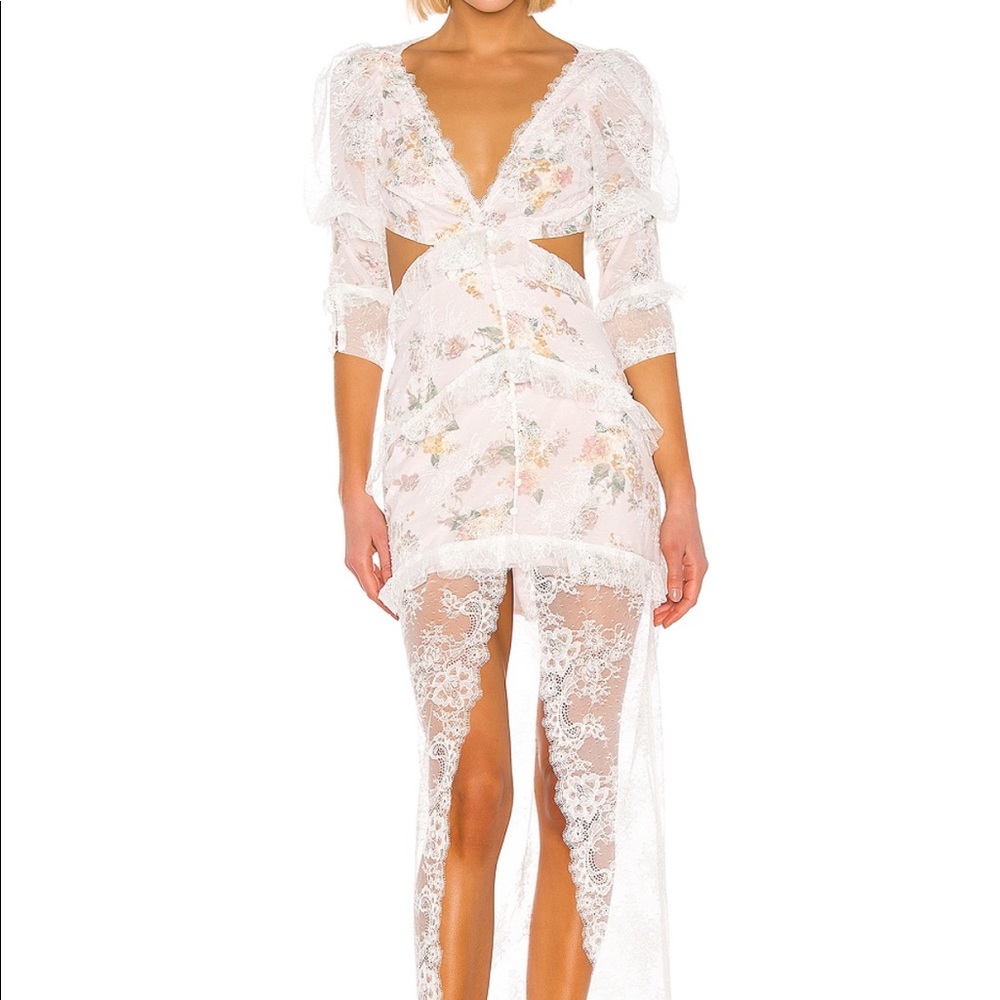 For love and lemons pearl maxi dress
